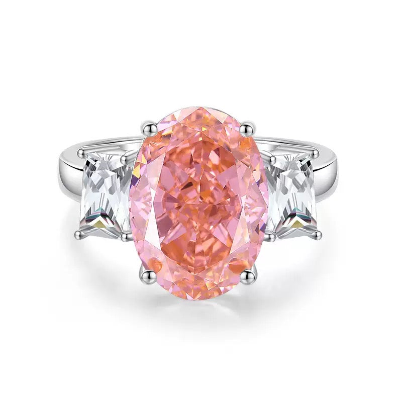 Padparadscha Ring