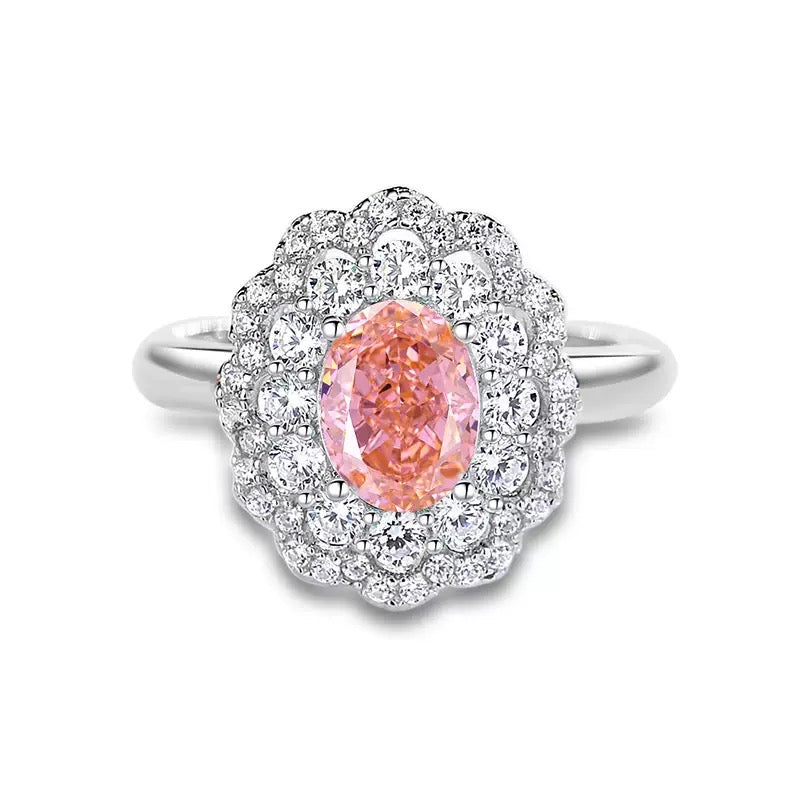 Padparadscha Ring