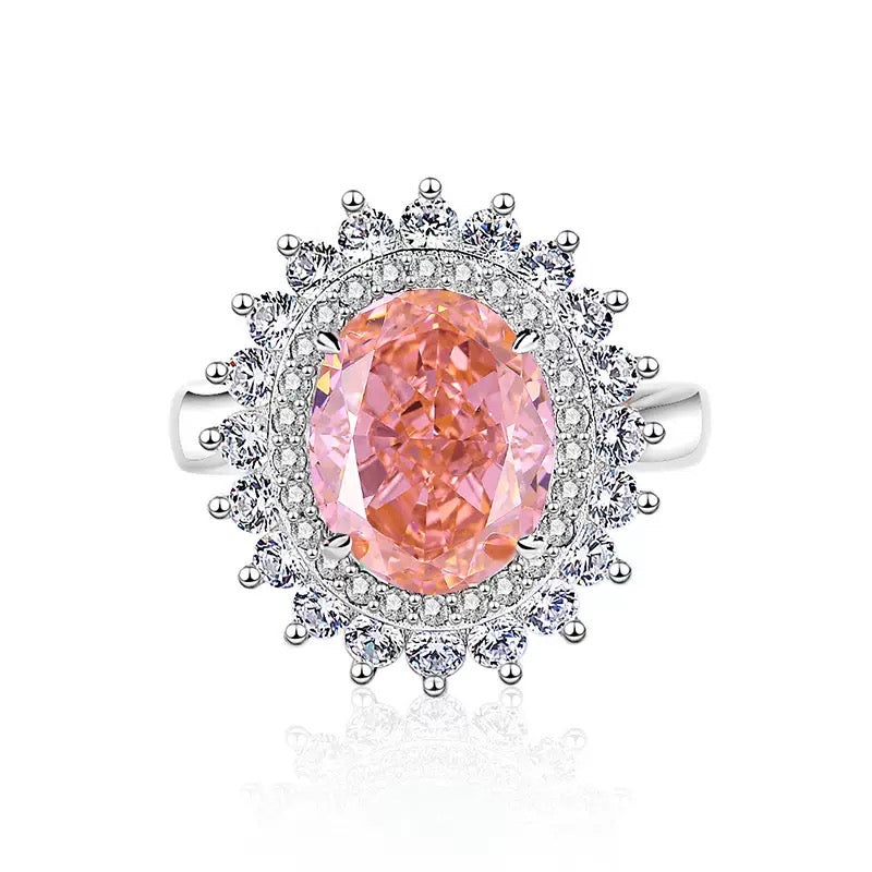 Padparadscha Ring