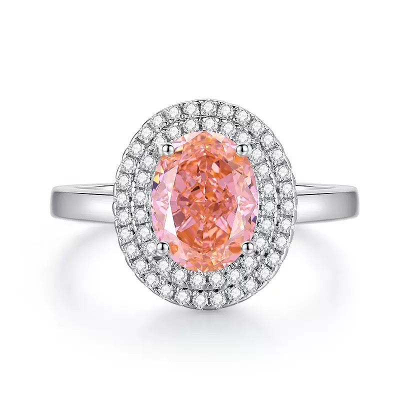 Padparadscha Ring