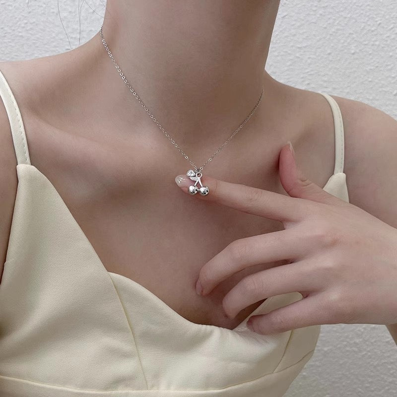 Sweetheart Cherry Necklace