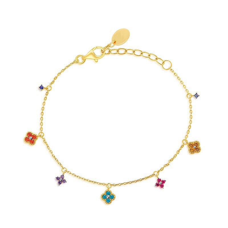 Mini rainbow clover set