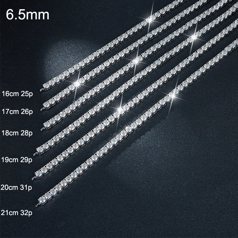 Moissanite 4-prong Tennis Bracelet