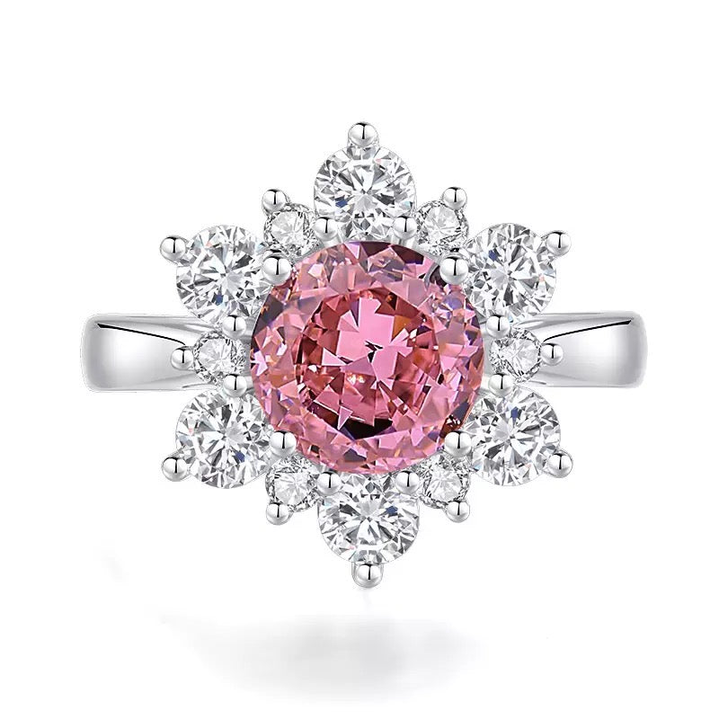Padparadscha Ring