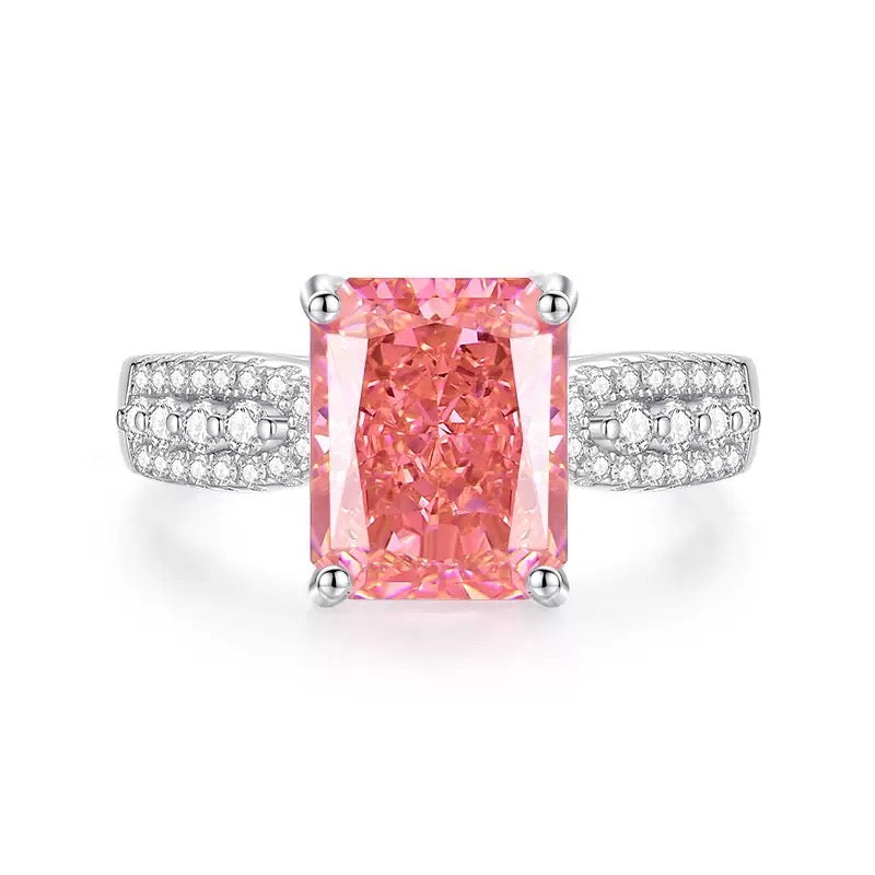 Padparadscha Ring