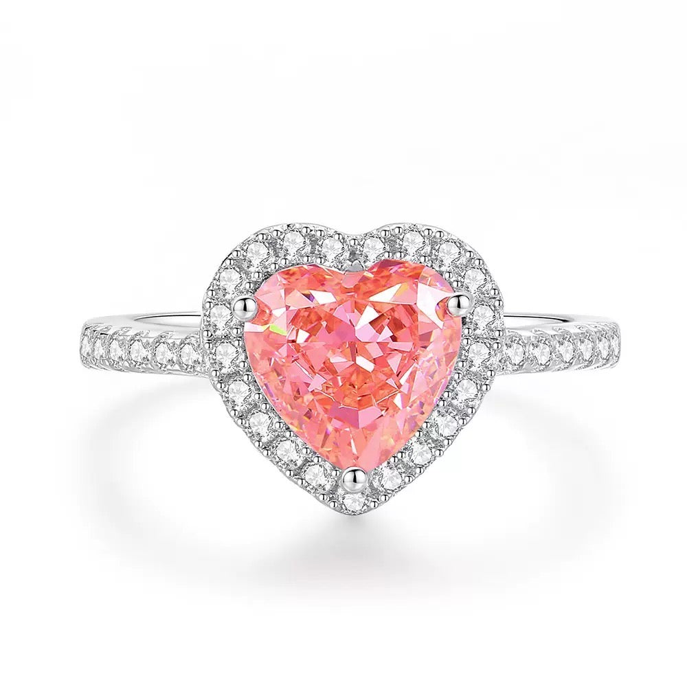 Padparadscha Ring