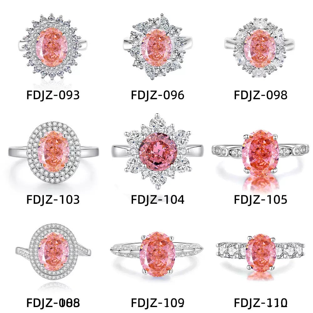 Padparadscha Ring