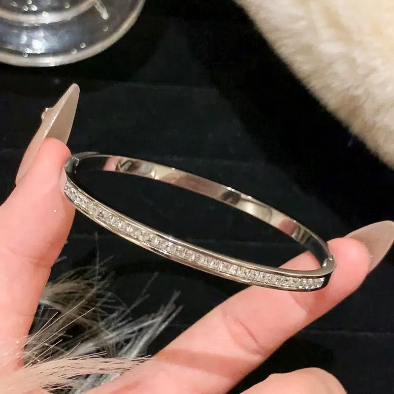Steel Minimalist Bangle
