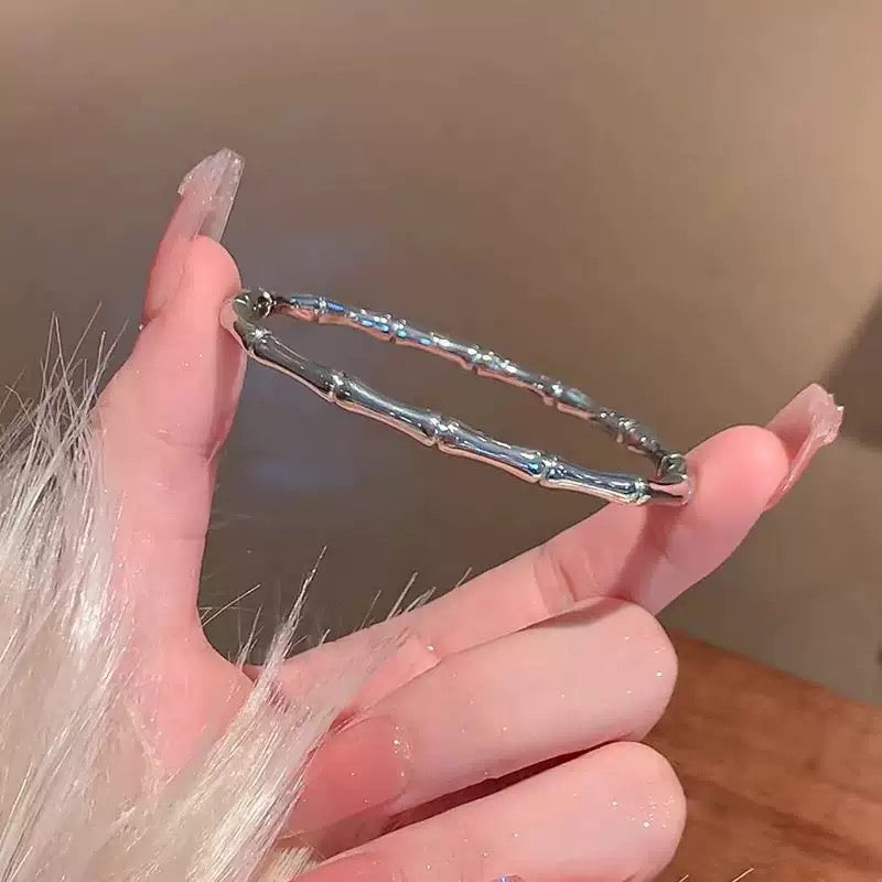 Steel Minimalist Bangle