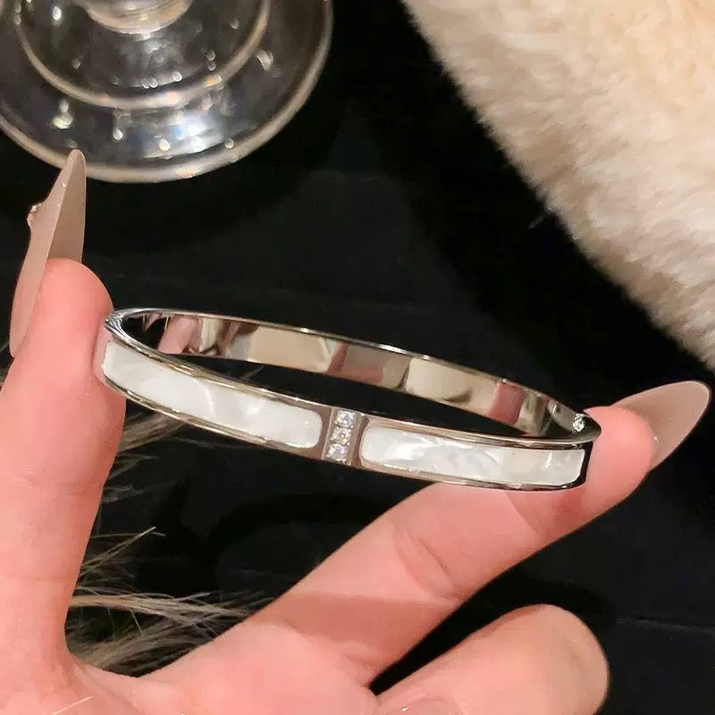 Steel Minimalist Bangle