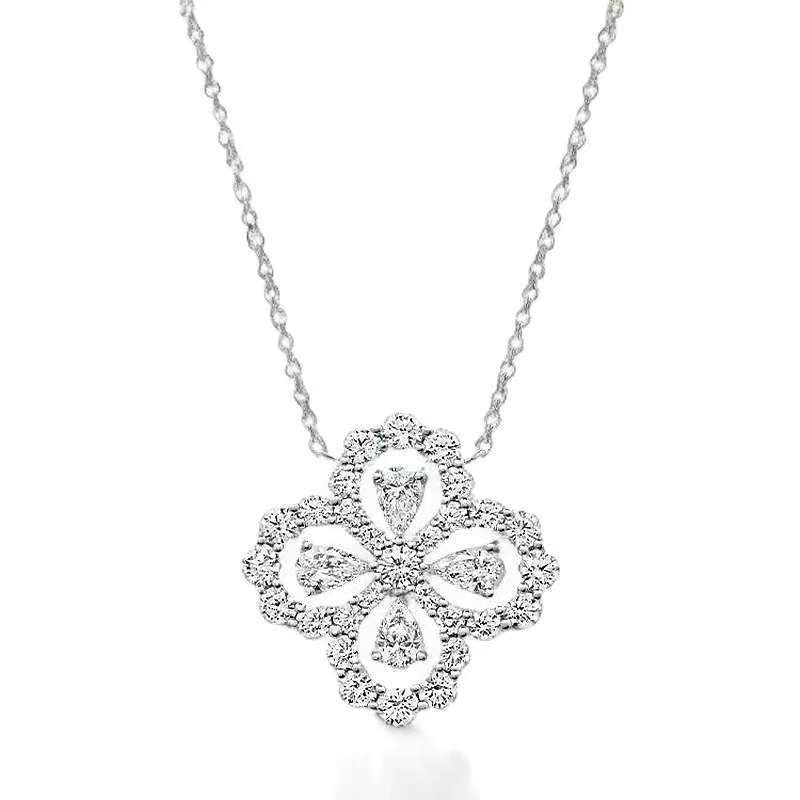 Moissanite Flower set